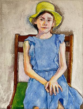 Девочка в желтой шляпе