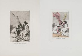 Серия "Капричос Гойи Сальвадора Дали", лист 11