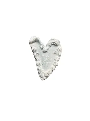 Фарфоровая валентинка «Ты у меня тут»