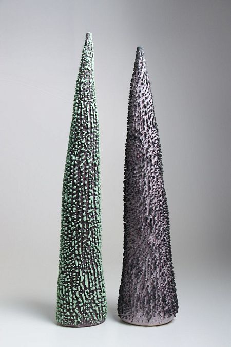 Скульптурные вазы из серии «Лес»