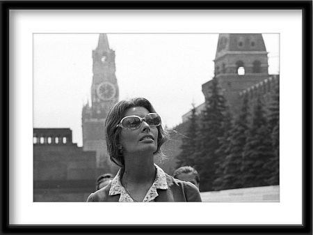 Софи Лорен на Красной площади