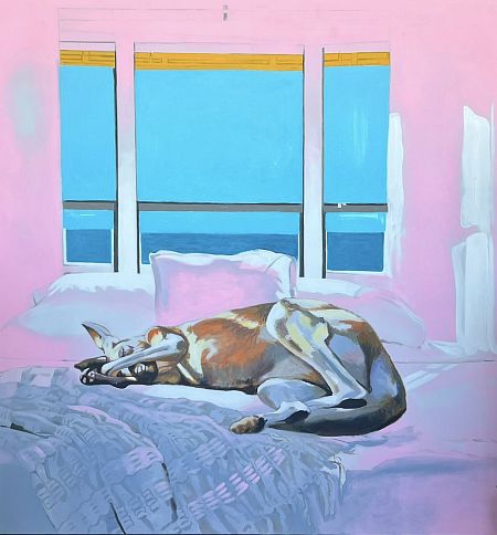 В розовом свете