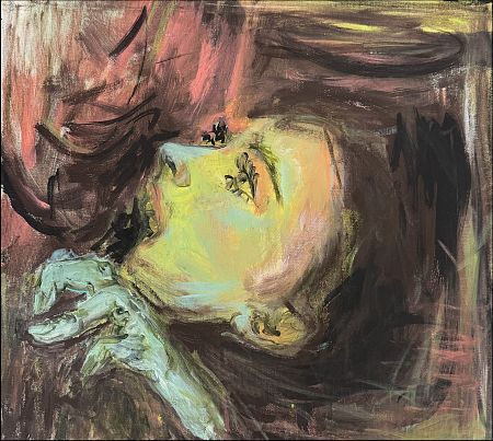 Girl Kissing Darkness